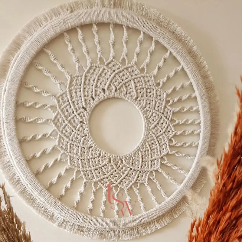 Handmade Macramé Wall Mandala The Seven Women