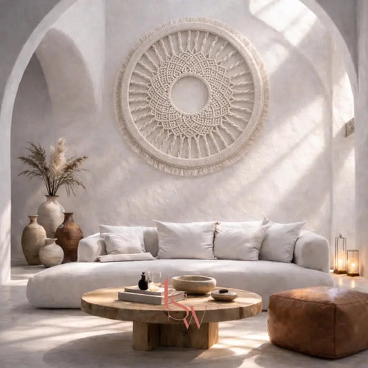Handmade Macramé Wall Mandala The Seven Women