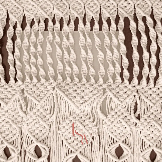 Macramé Table Runner – Bohemian Elegance The Seven Women