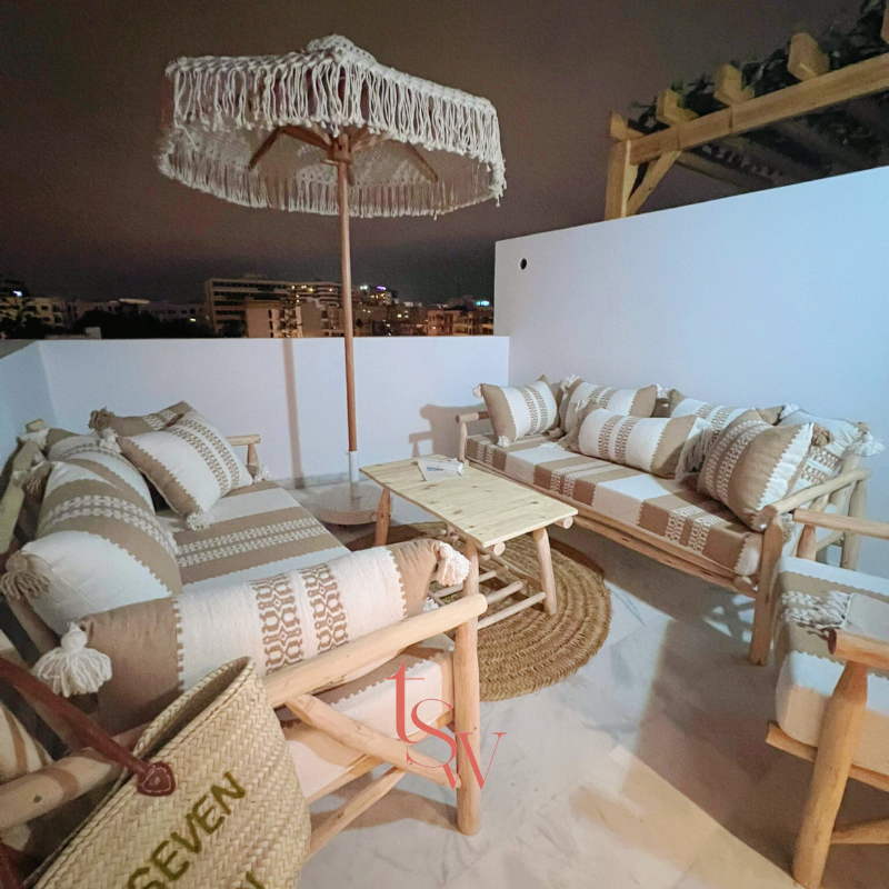 Luxury Driftwood Outdoor Sofa