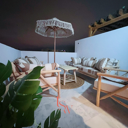 Luxury Driftwood Outdoor Sofa