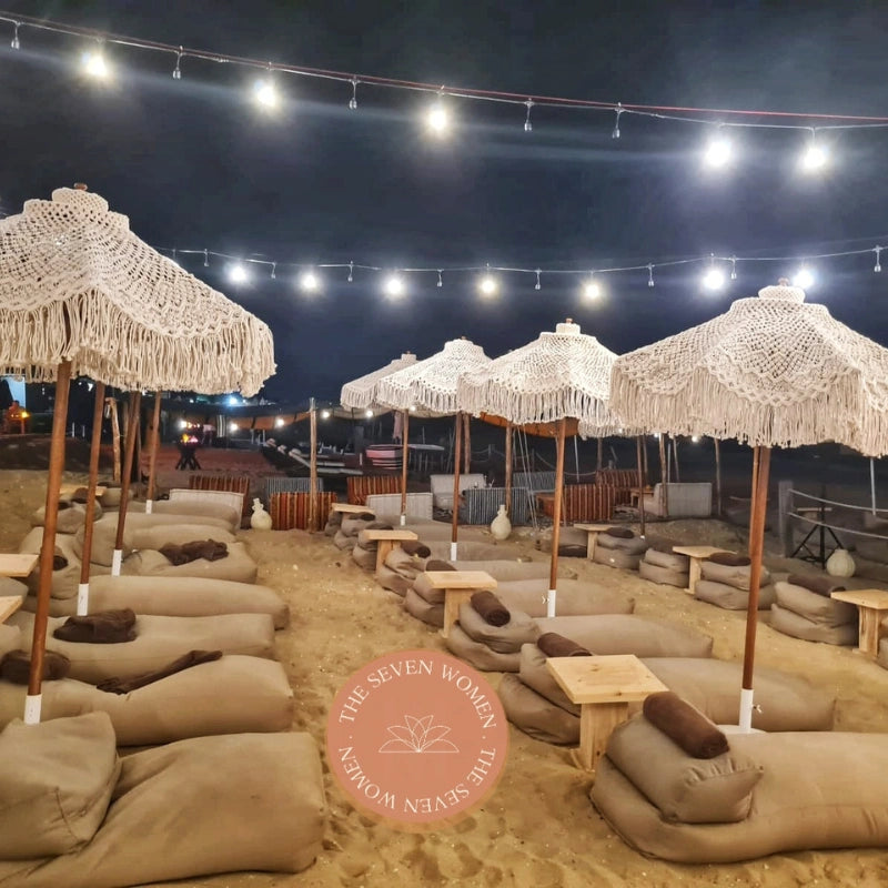 Luxury Macramé Parasol